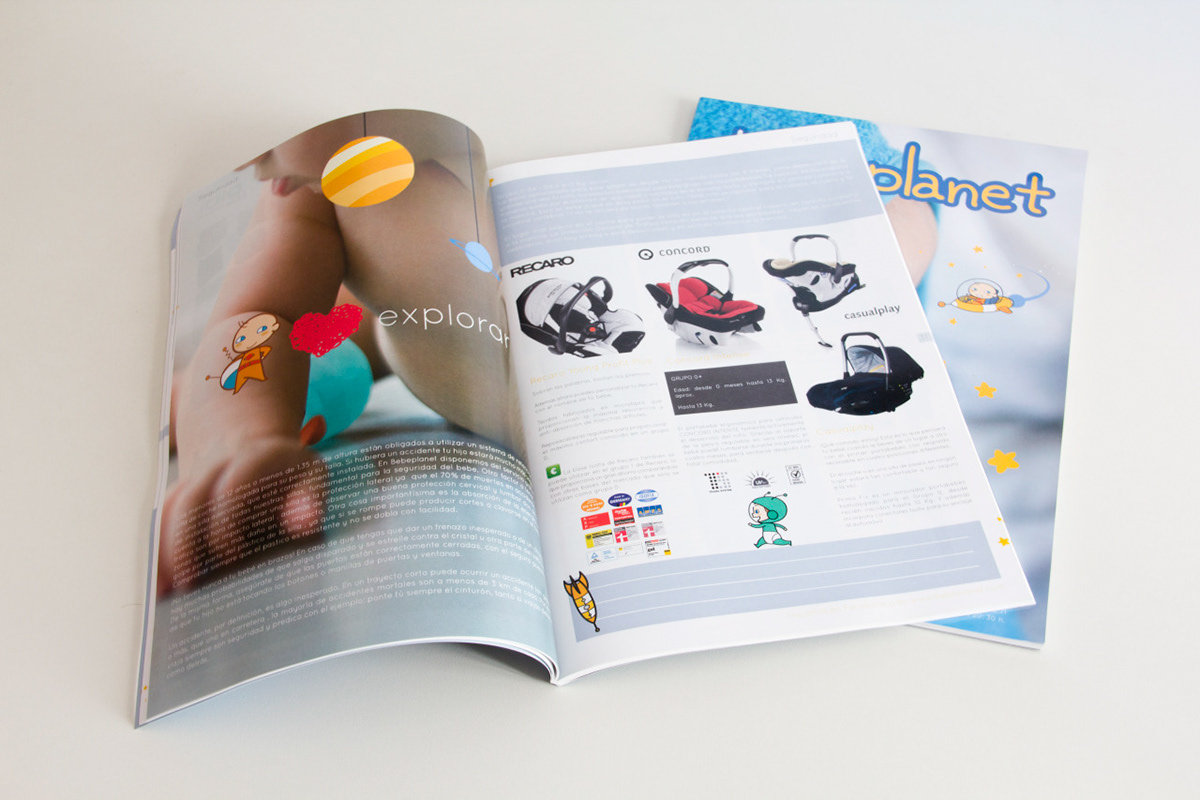 Catálogo de la tienda de puericultura y artículos para bebés Bebeplanet