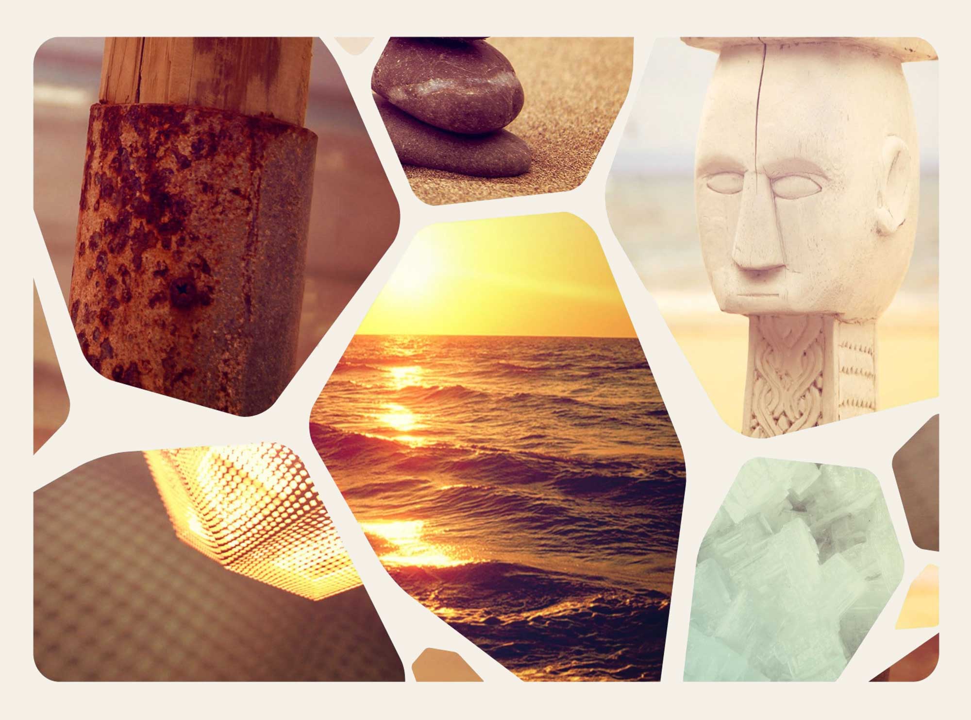 imagen con patrones e imágenes enmascaradas para salinas de ibiza